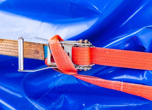 orange tie down strap for moving